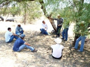 Sesión en campo. Purísima del Rincón. Gto.